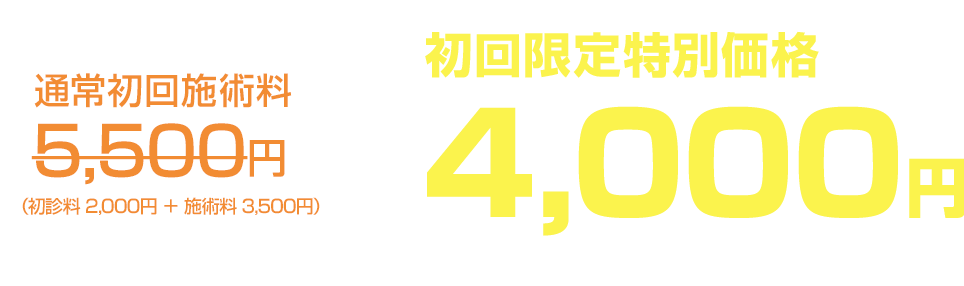 初回限定キャンペーン
